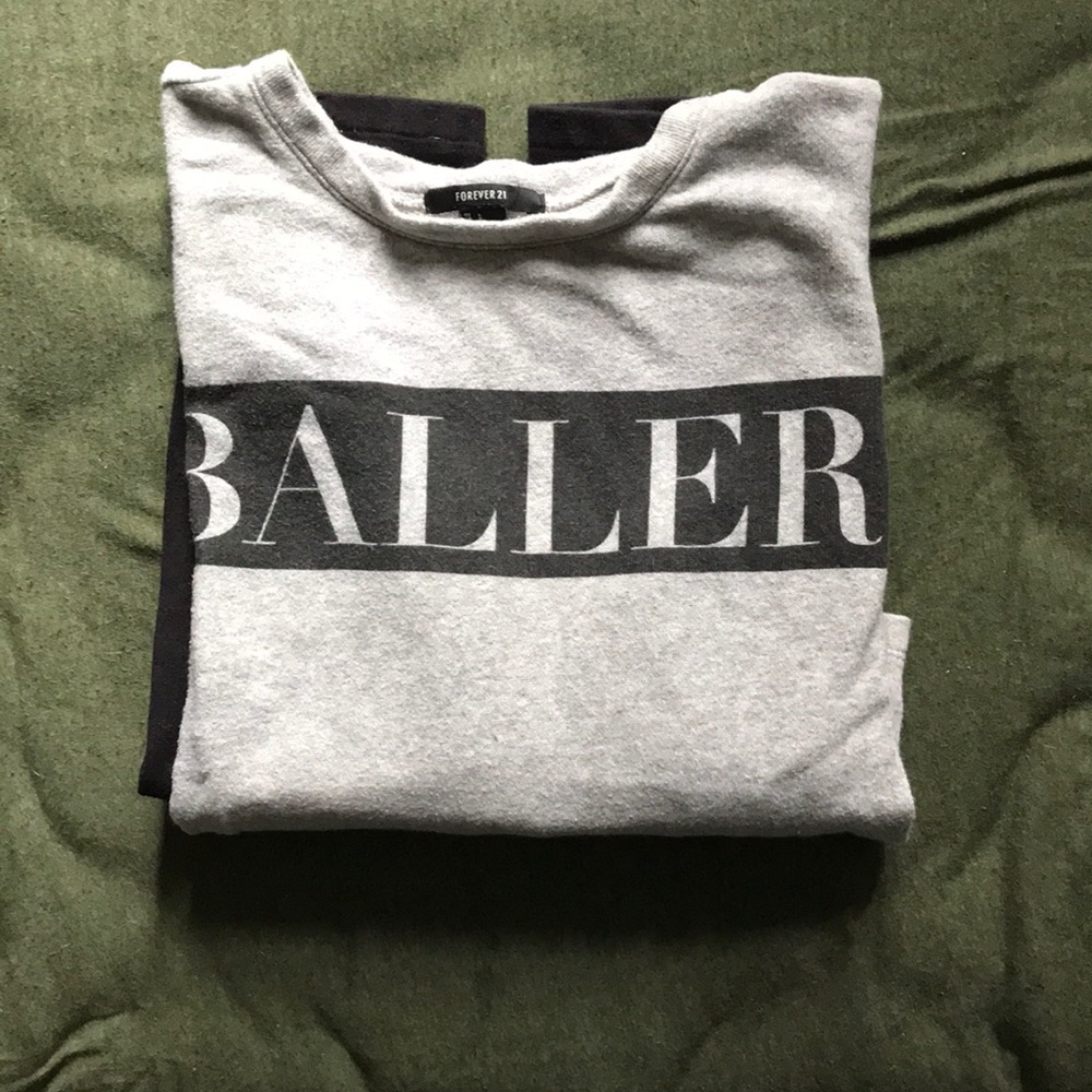 Cropped sweater